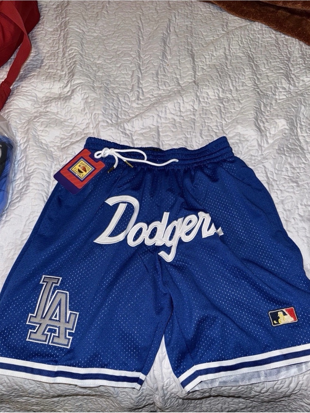 Just Don Los Angeles Dodgers Royal Blue Mesh Shorts